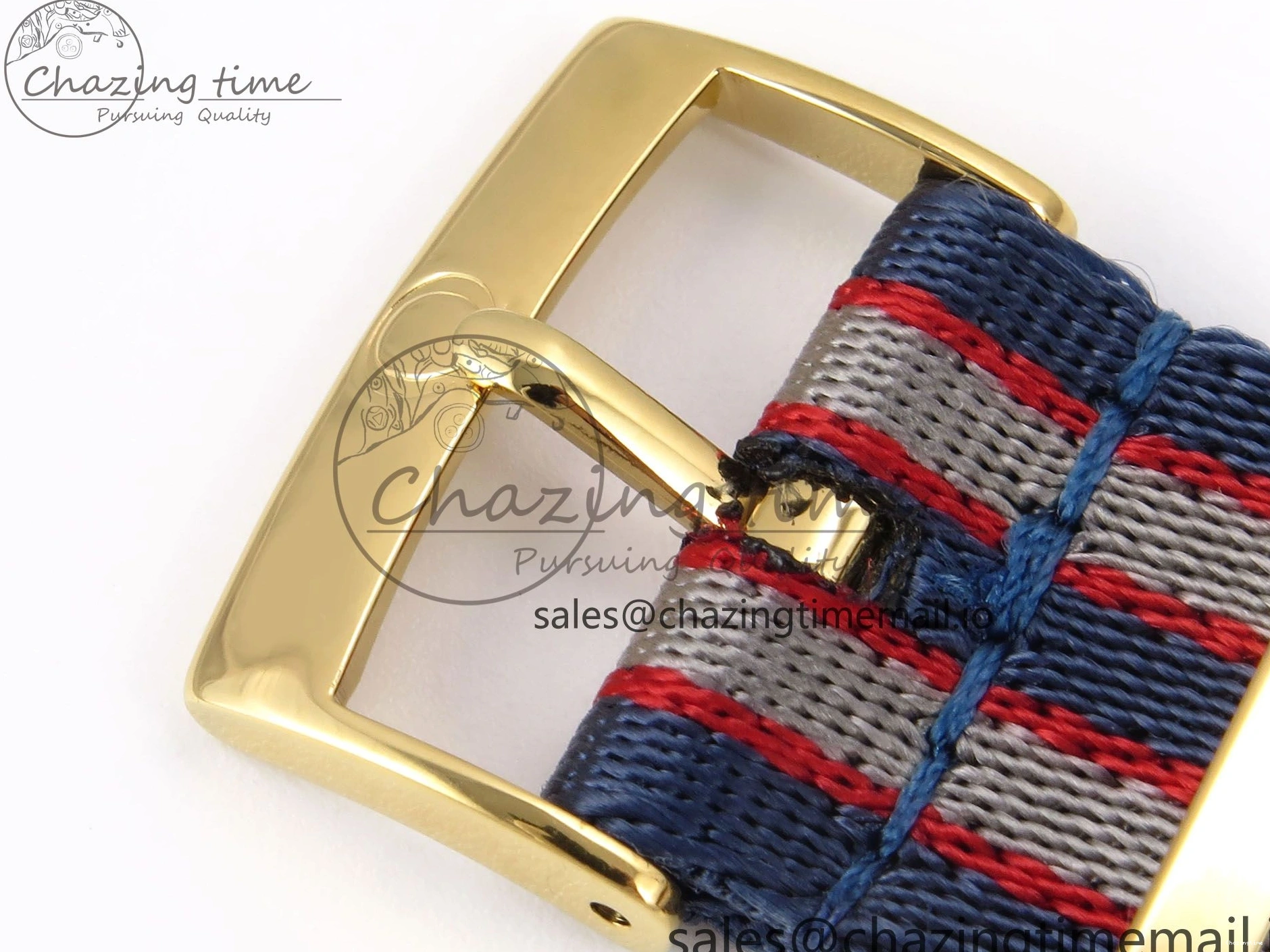 0408 Seamaster 300m Diver YG OMF 1:1 Best Edition Blue Orange Ceramic White Dial on Blue Nato Strap A Colorful 7704